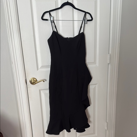 Elegant Black Dress Likely size medium - Picture 1 of 3